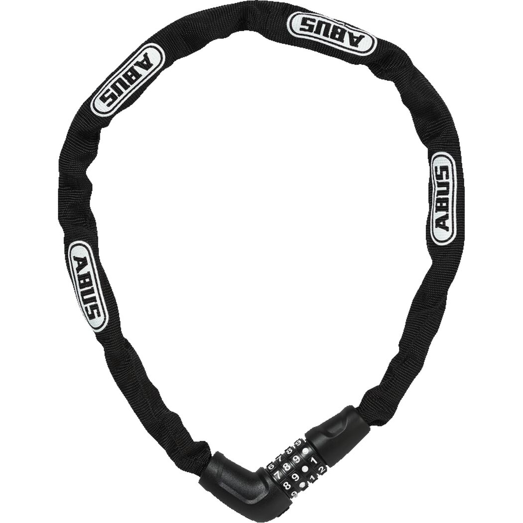 Kettenschloss 'Steel-O-Chain 5805C' schwarz  Ø 0,5 x 75 cm