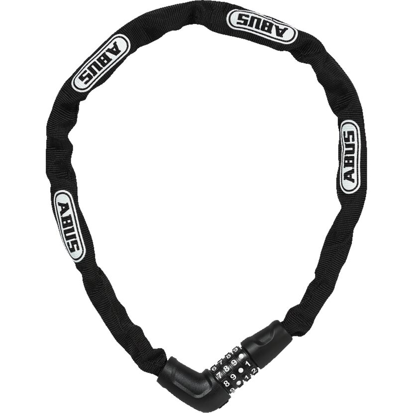 Kettenschloss 'Steel-O-Chain 5805C' schwarz  Ø 0,5 x 75 cm