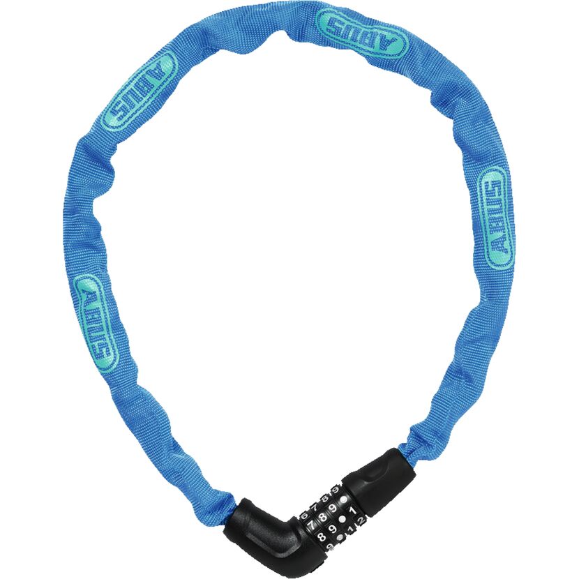 Kettenschloss 'Steel-O-Chain 5805C' blau Ø 0,5 x 75 cm
