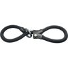 Kettenschloss 'Infinity Loop 1806/110' schwarz Ø 0,6 x 110 cm
