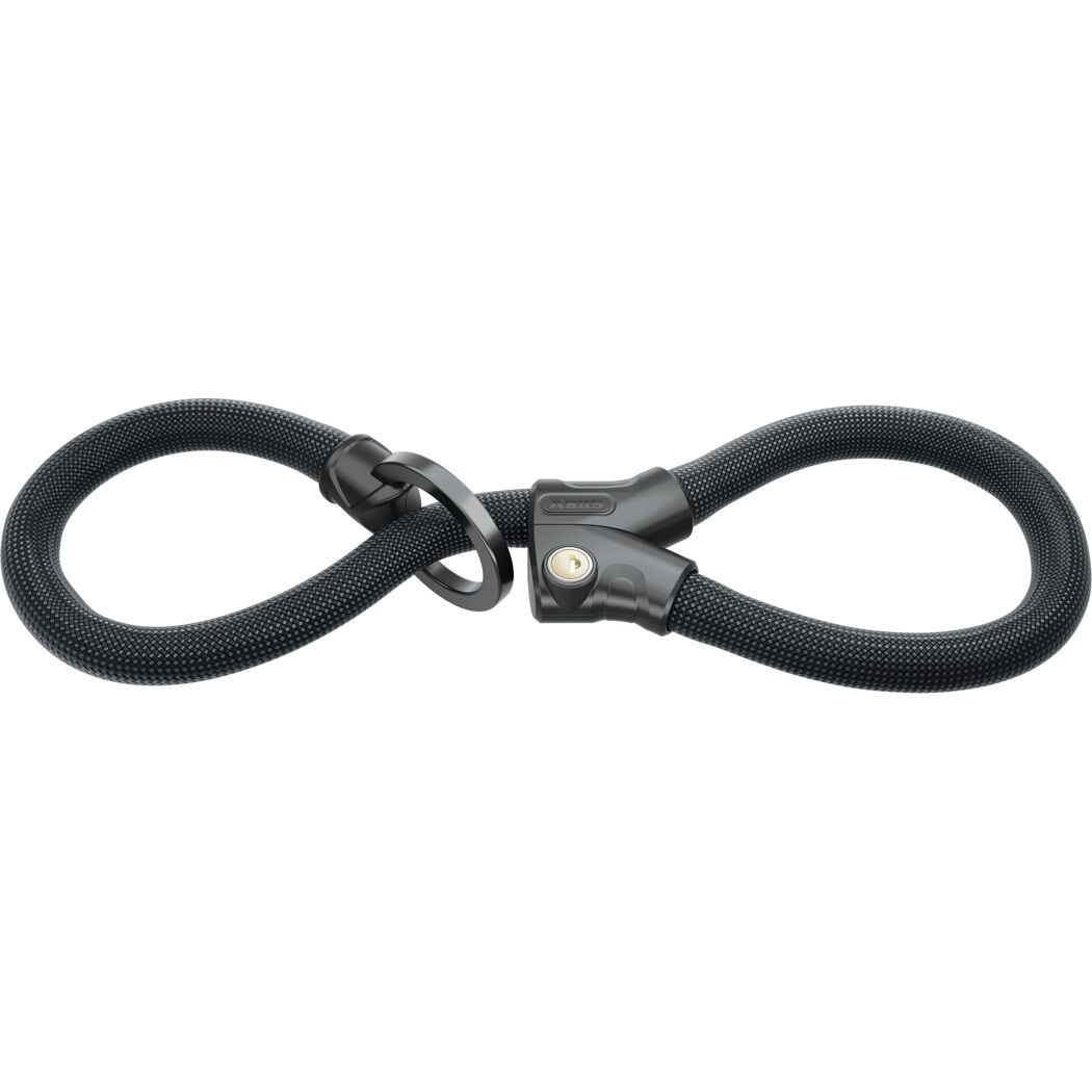 Kettenschloss 'Infinity Loop 1806/110' schwarz Ø 0,6 x 110 cm