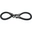 Kettenschloss 'Infinity Loop 1806/110' schwarz Ø 0,6 x 110 cm