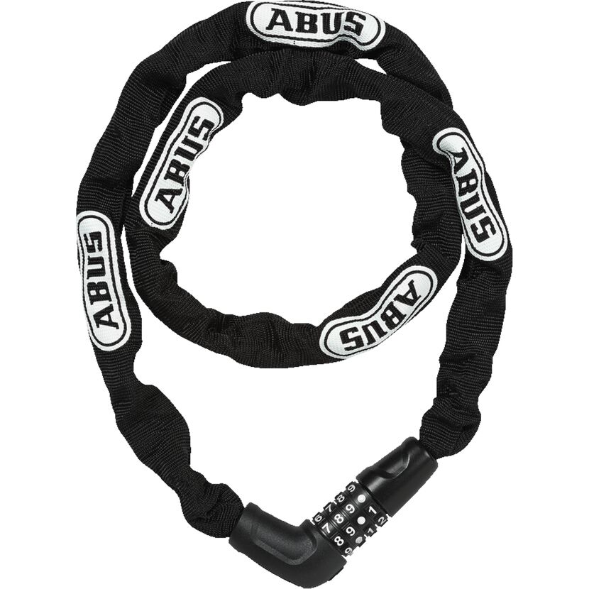 Kettenschloss 'Steel-O-Chain 5805C' schwarz Ø 0,5 x 110 cm