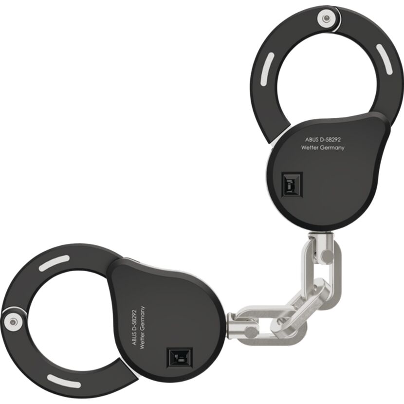 Kettenschloss 'Chain Claw 10' schwarz Ø 0,7 x 10 cm