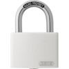 Vorhängeschloss 'T65AL/40 my Lock' weiß 4,3 x 6,2 x 1,8 cm