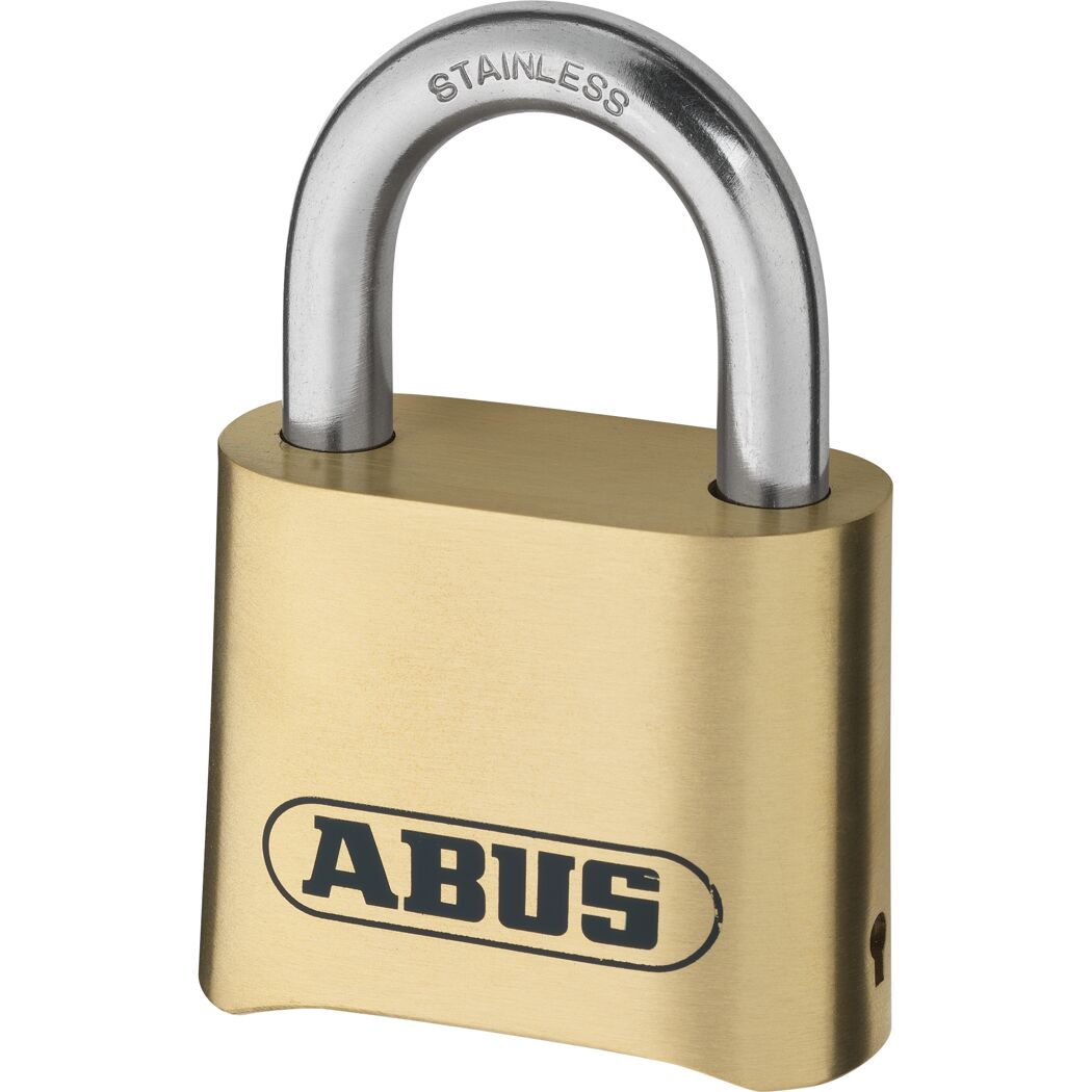 Zahlen-Vorhangschloss '180IB/50 Lock-Tag' Messing