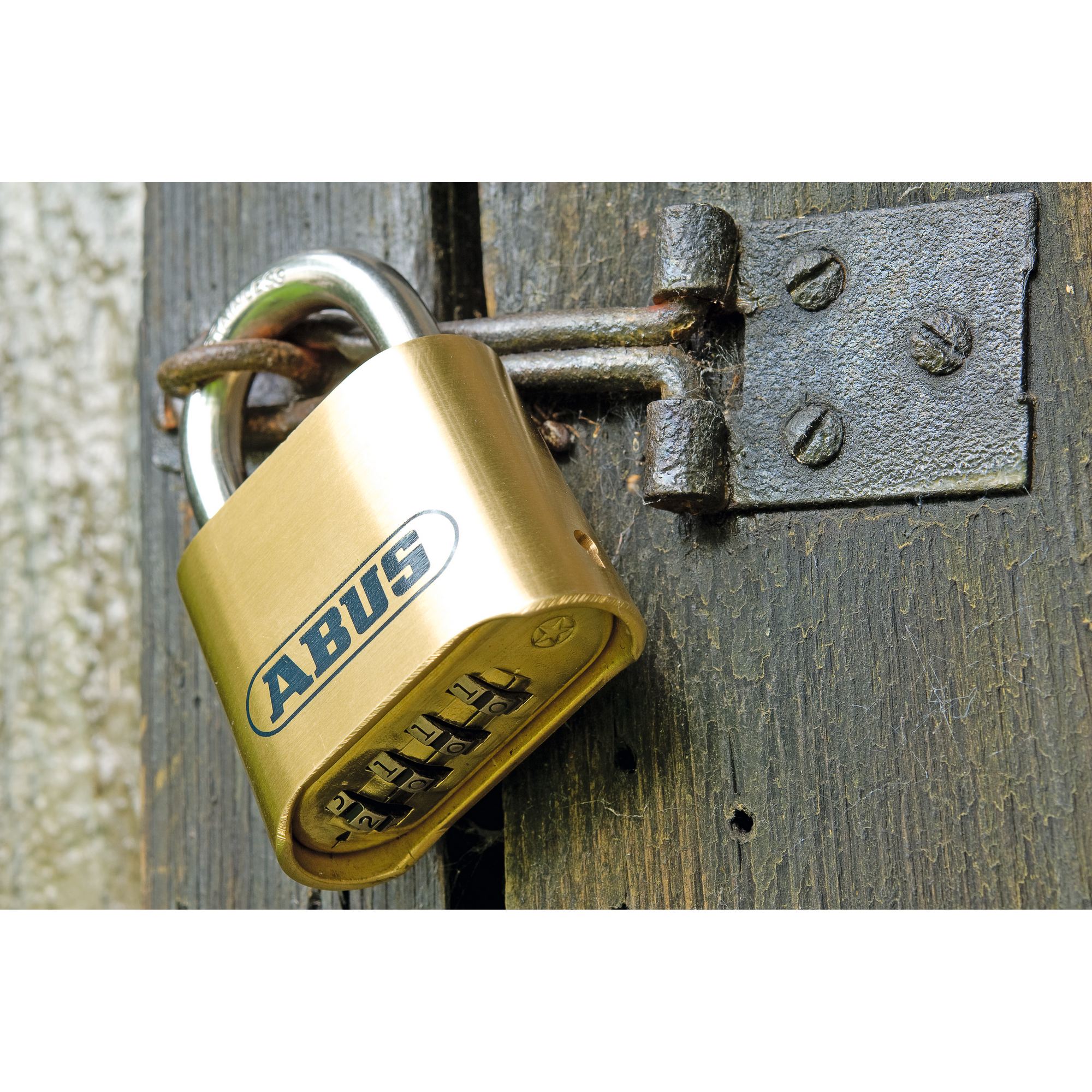 Zahlen-Vorhangschloss '180IB/50 Lock-Tag' Messing