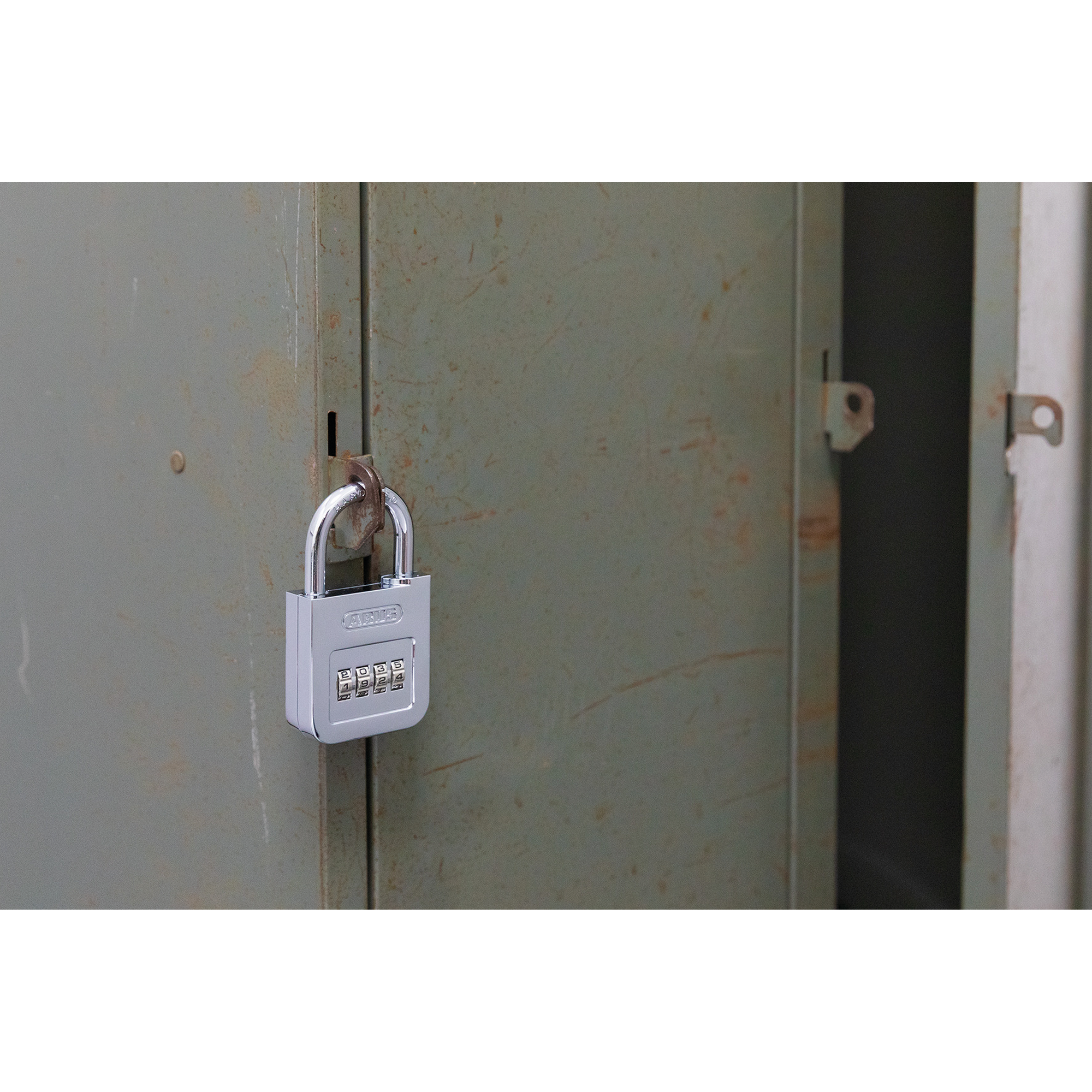 Zahlen-Vorhangschloss ' Prestige Code 160/50' verchromt