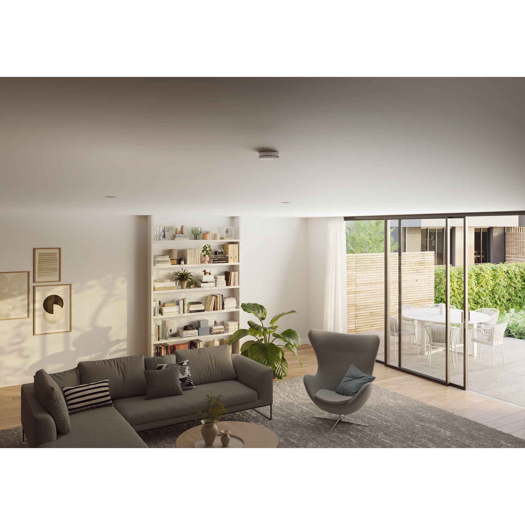 Rauchwarnmelder 'Prefira™ 10 SA1100' weiß Ø 11 cm