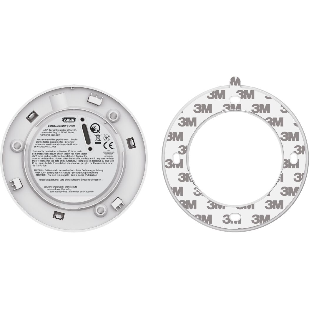 Rauchwarnmelder 'Prefira™ Connect SC2100' weiß Ø 11 cm