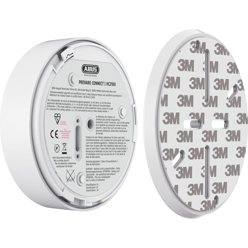 Hitzewarnmelder 'Prevaro™ Connect HC2100' weiß Ø 11 cm