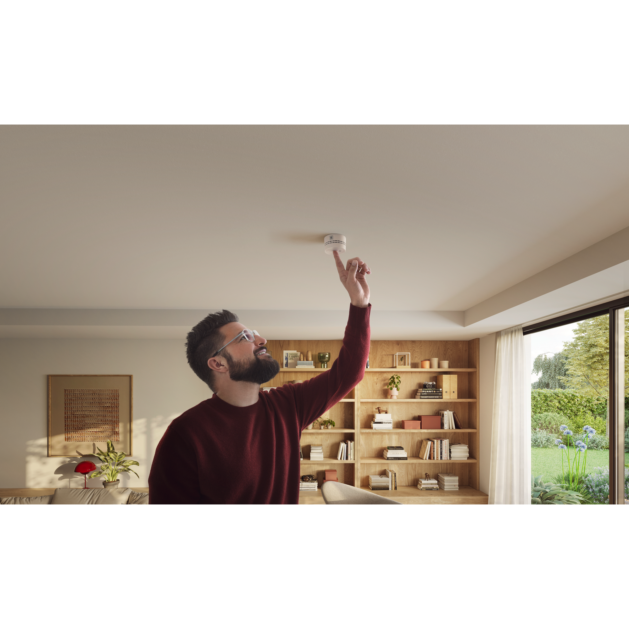 Smart Rauchwarnmelder 'Prefira™ T SX3050M' weiß Ø 7 cm