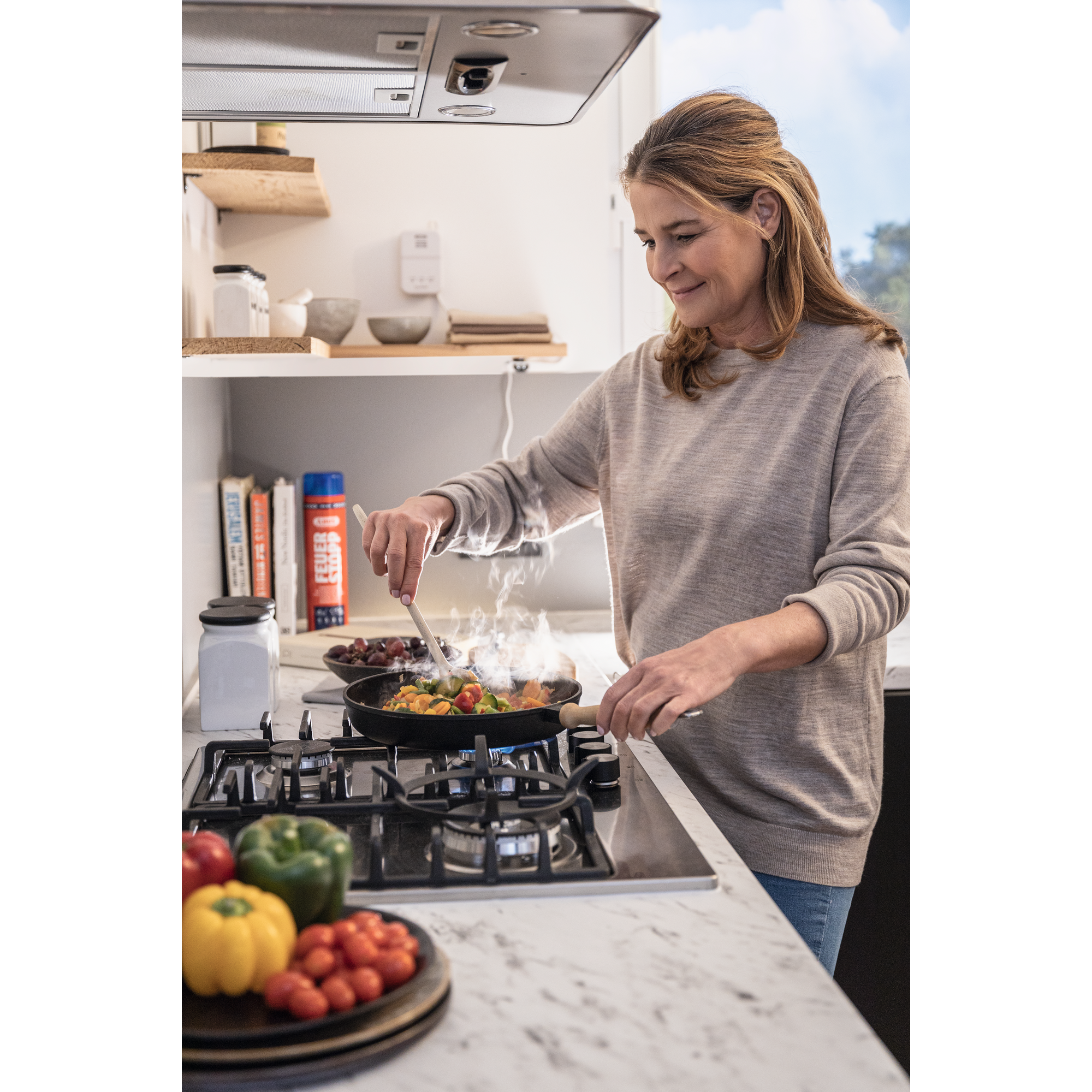 Gaswarnmelder 'GWM100ME' weiß 7,5 x 11,5 x 3,65 cm