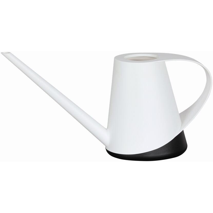 Gießkanne Kunststoff 'Capri' weiß 1,3 l