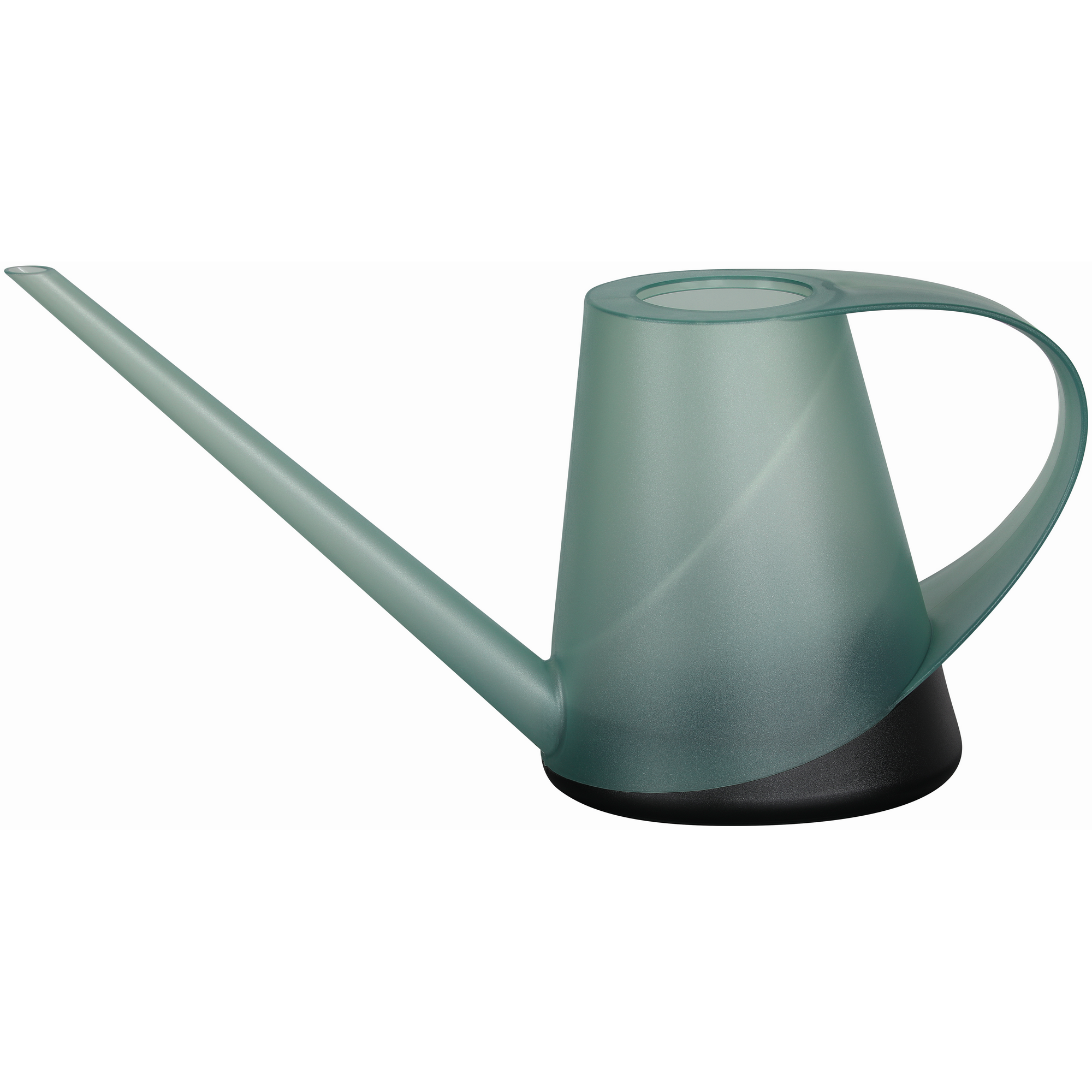 Gießkanne Kunststoff 'Capri' transparent eukalyptus 1,3 l