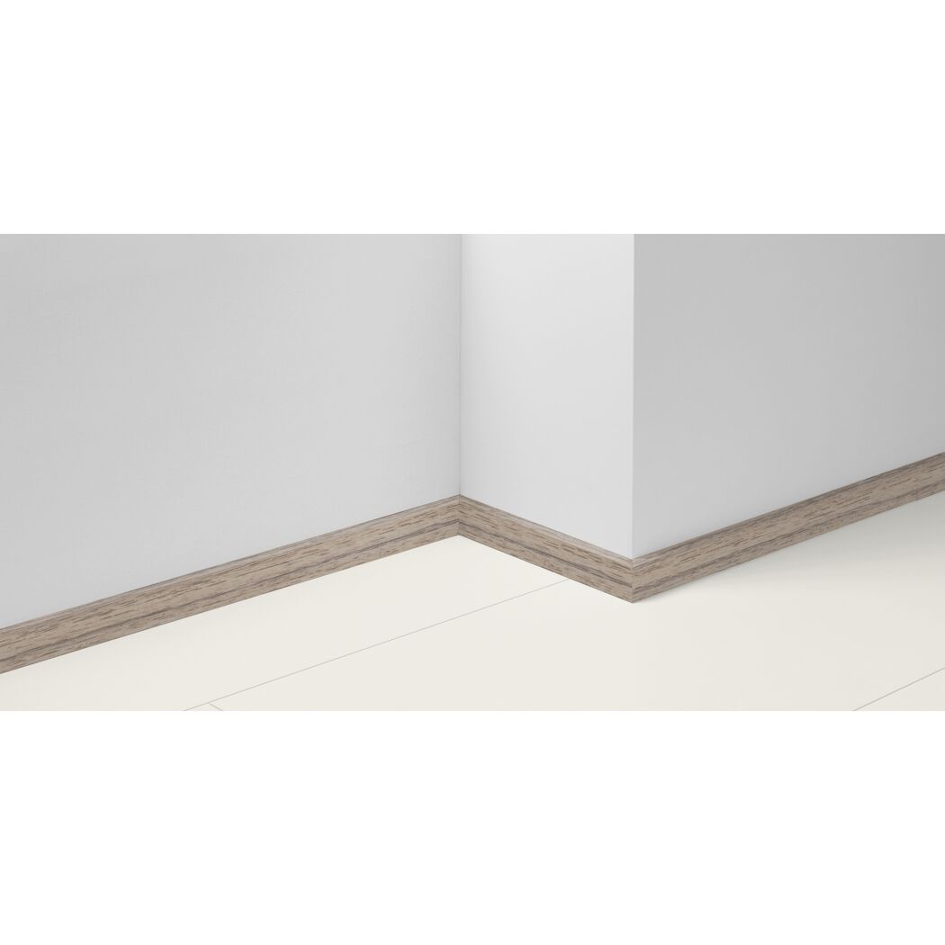Sockelleiste 'SL 3' Teak D001 2200 x 16 x 40 mm