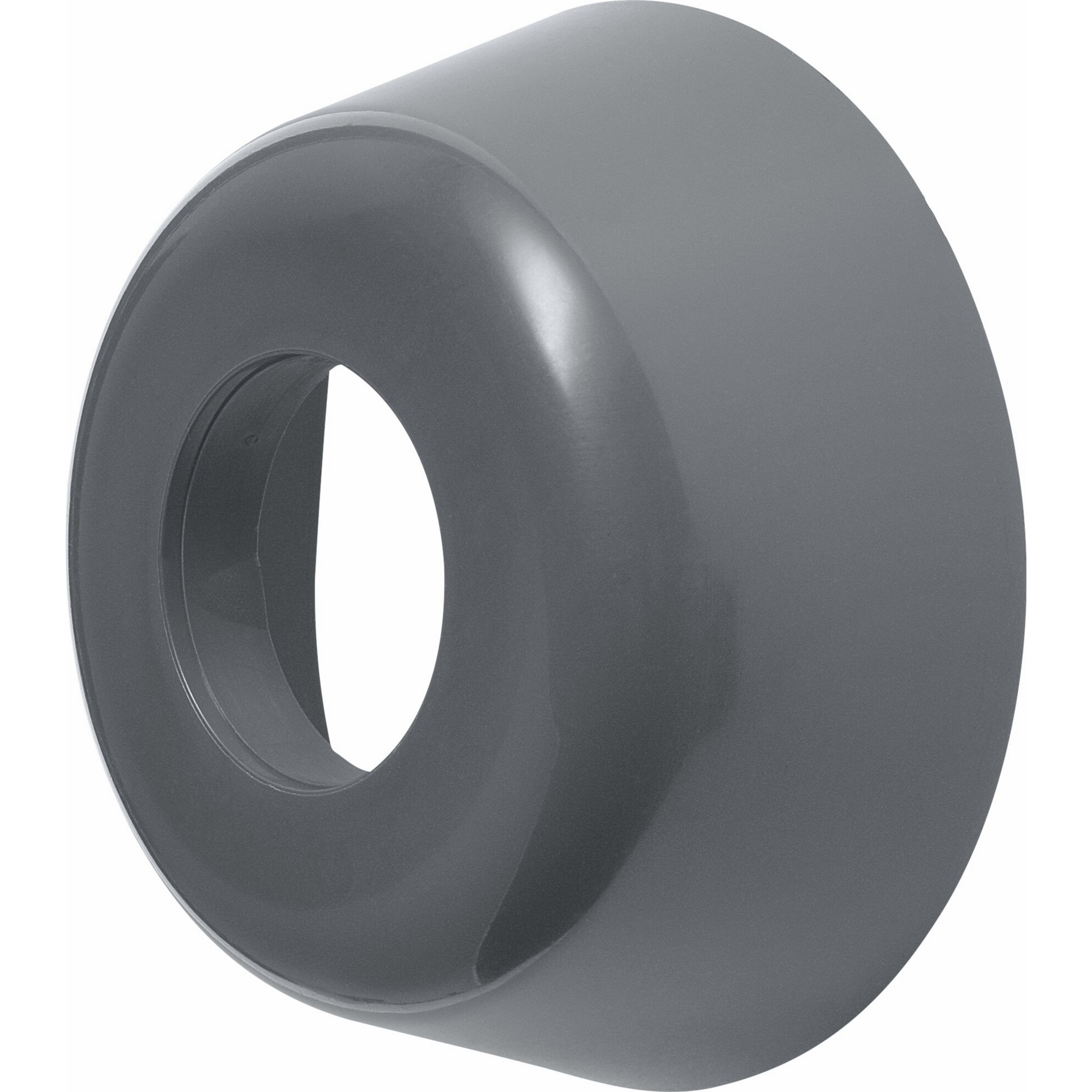 Rosette grau 32 x 85 mm für Geruchsverschluss