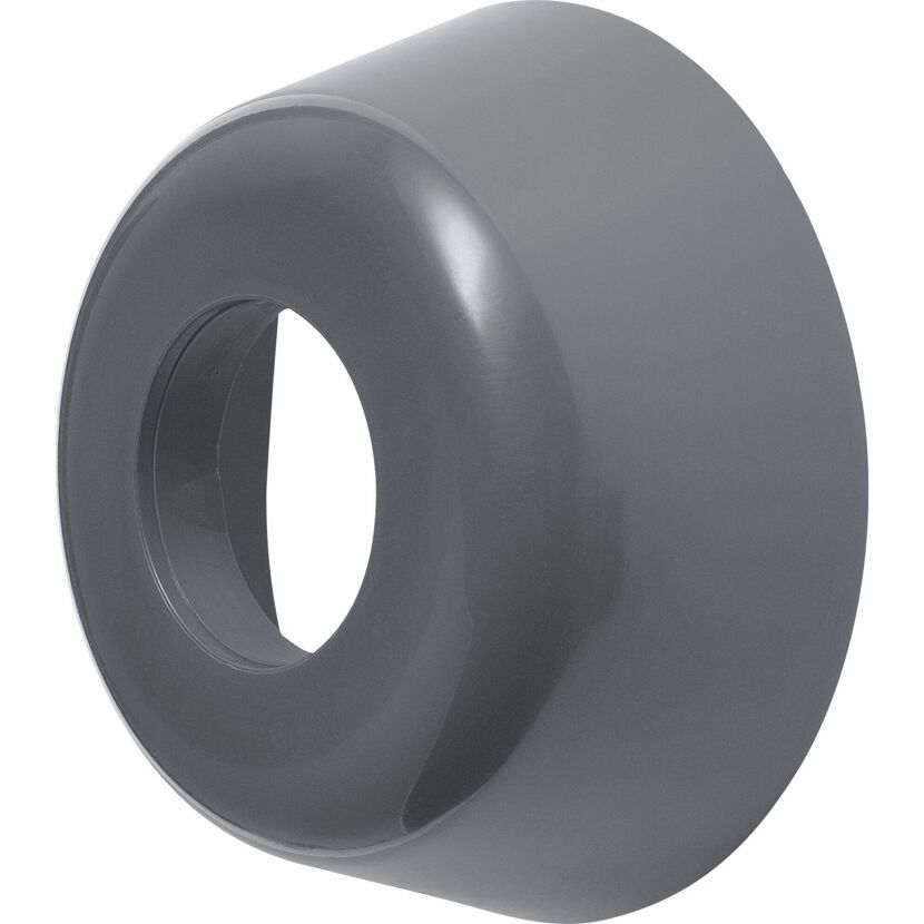 Rosette grau 32 x 85 mm für Geruchsverschluss