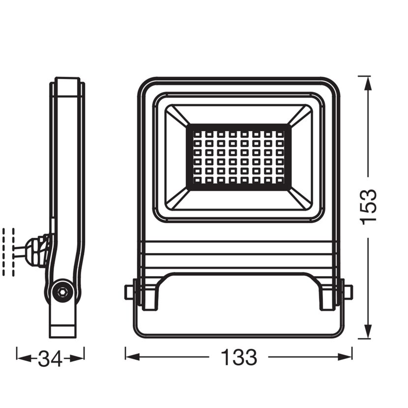 LED-Arbeitsleuchte 'Endura Flood PCR' 30 W 3000 lm Warmweiß IP 65