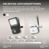 LED-Arbeitsleuchte 'Endura Flood Sensor PCR' 30 W 3000 lm Warmweiß IP 44