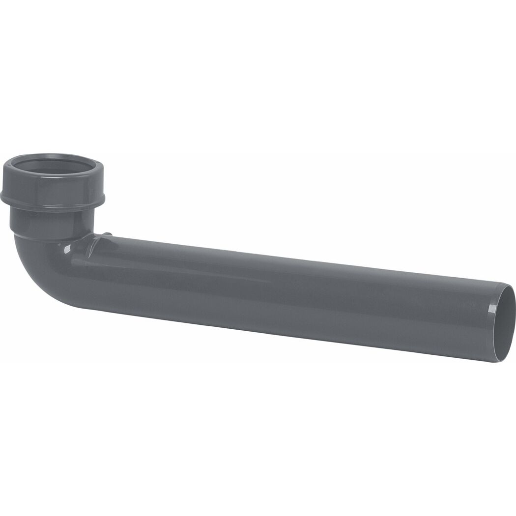 Verlängerungsrohr grau 1 1/2" x 40 mm, 250 mm