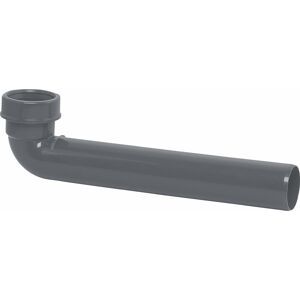Verlängerungsrohr grau 1 1/2" x 40 mm, 250 mm
