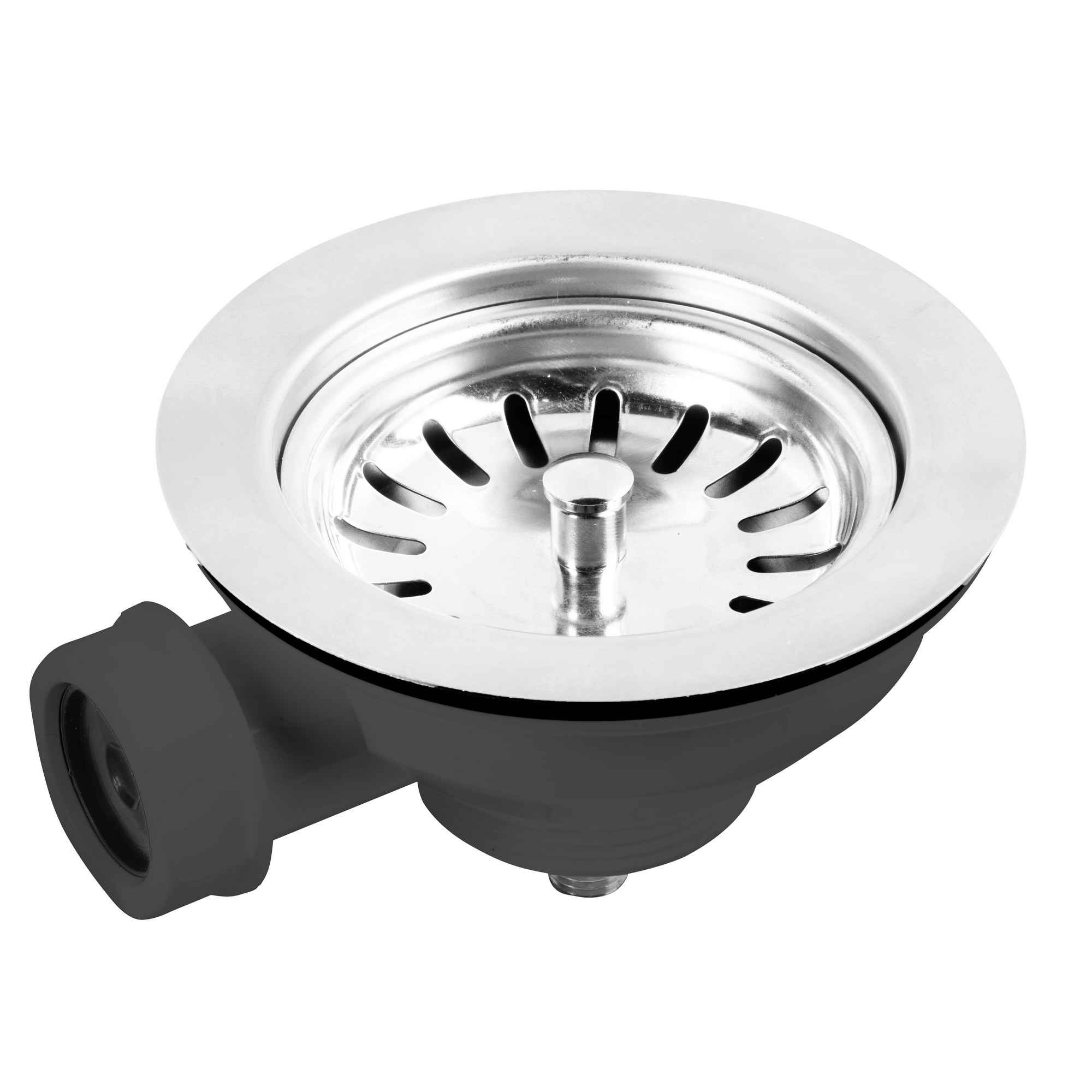 Siebkorbventil mit Überlauf 1 1/2"