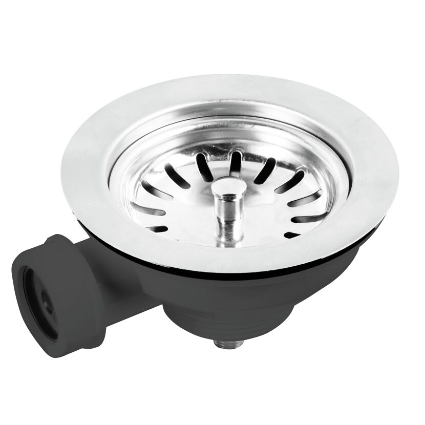 Siebkorbventil mit Überlauf 1 1/2"