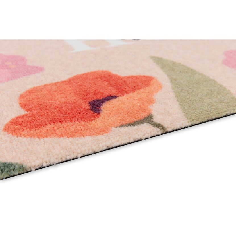 Fussmatte 'Miabella' 50 x 70 cm Welcome Home Blumen