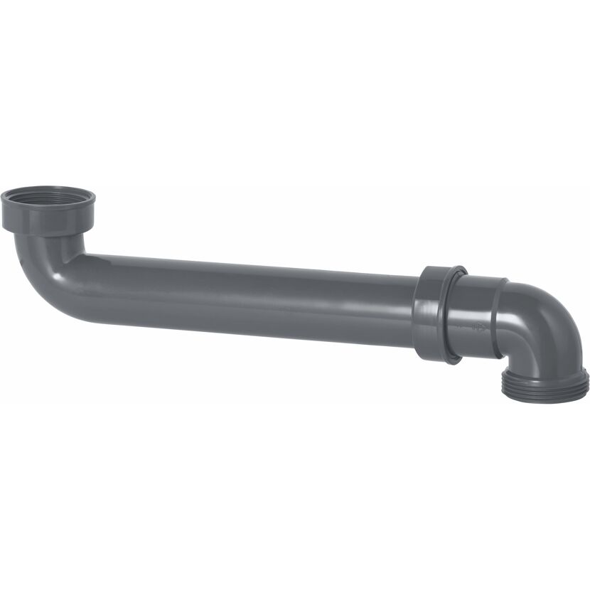 Raumsparablaufbogen Kunststoff 1 1/2"