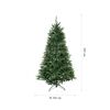 Künstlicher Weihnachtsbaum 'Sherwood' Fichte mit Ständer Ø 134 x 210 cm