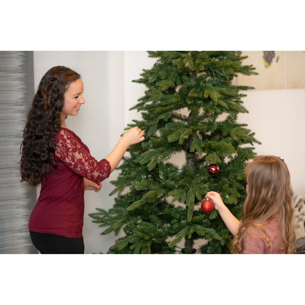 Künstlicher Weihnachtsbaum 'Sherwood' Fichte mit Ständer Ø 134 x 210 cm