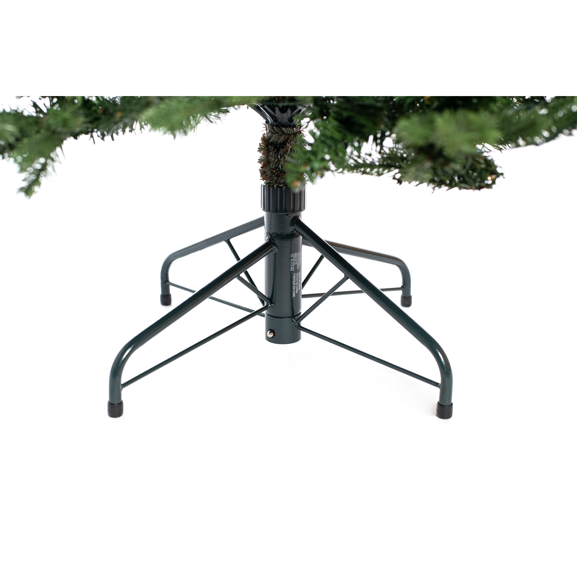 Künstlicher Weihnachtsbaum 'Sherwood' Fichte mit 450 LEDs in warmweiß/bunt, Fernbedienung, Ständer Ø 104 x 150 cm