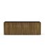 Pflanzkübel 'Deco Planter L' holzfarben/schwarz 150 x 50 x 50 cm
