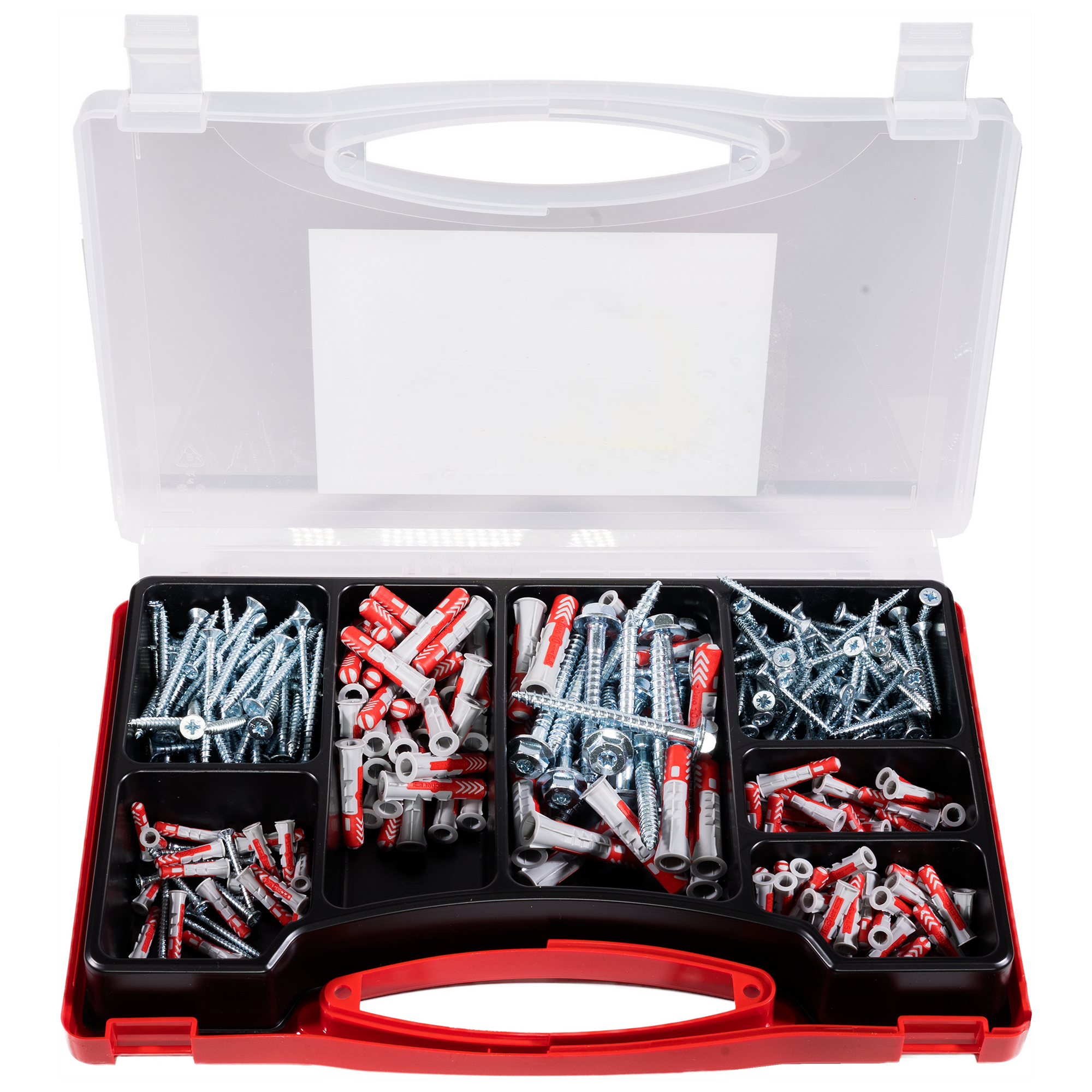 Dübelset für Wohnraum 'Meister-Box' 210-teilig