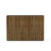 Pflanzkübel 'Deco Planter Divider' holzfarben/schwarz 120 x 25 x 80 cm
