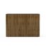 Pflanzkübel 'Deco Planter Divider' holzfarben/schwarz 120 x 25 x 80 cm