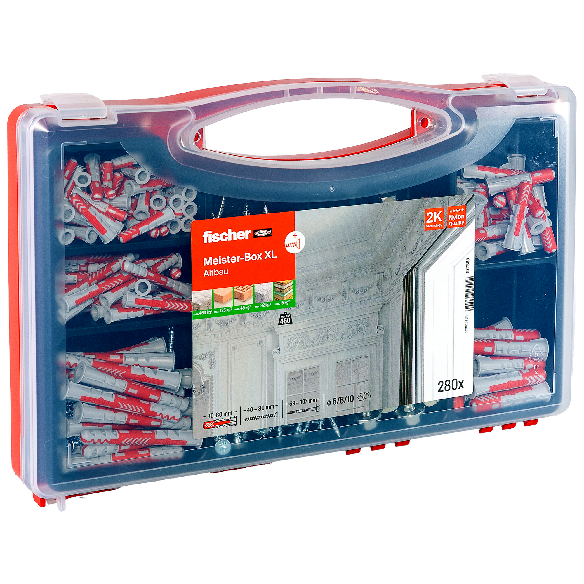 Dübelset für Altbau 'Meister-Box' 280-teilig
