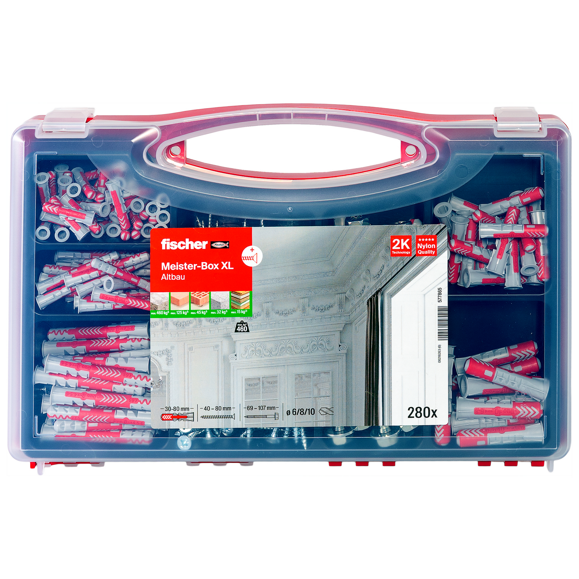 Dübelset für Altbau 'Meister-Box' 280-teilig