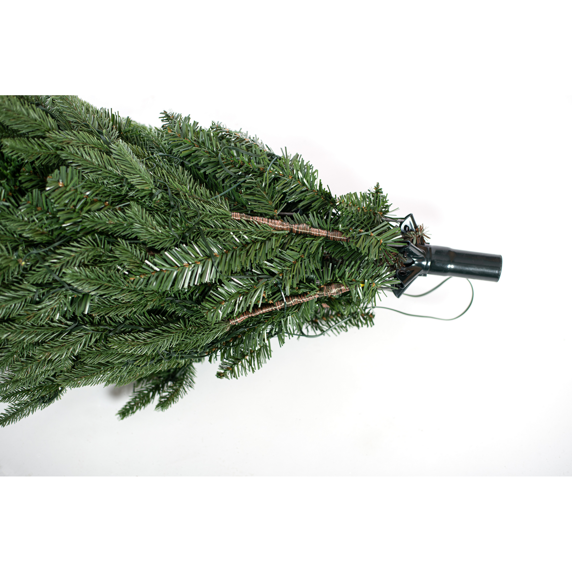 Künstlicher Weihnachtsbaum 'Sherwood' Fichte mit 800 LEDs in warmweiß/bunt, Fernbedienung, Ständer Ø 134 x 210 cm