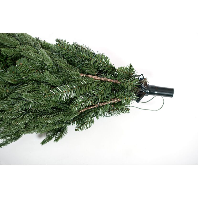 Künstlicher Weihnachtsbaum 'Sherwood' Fichte mit 800 LEDs in warmweiß/bunt, Fernbedienung, Ständer Ø 134 x 210 cm