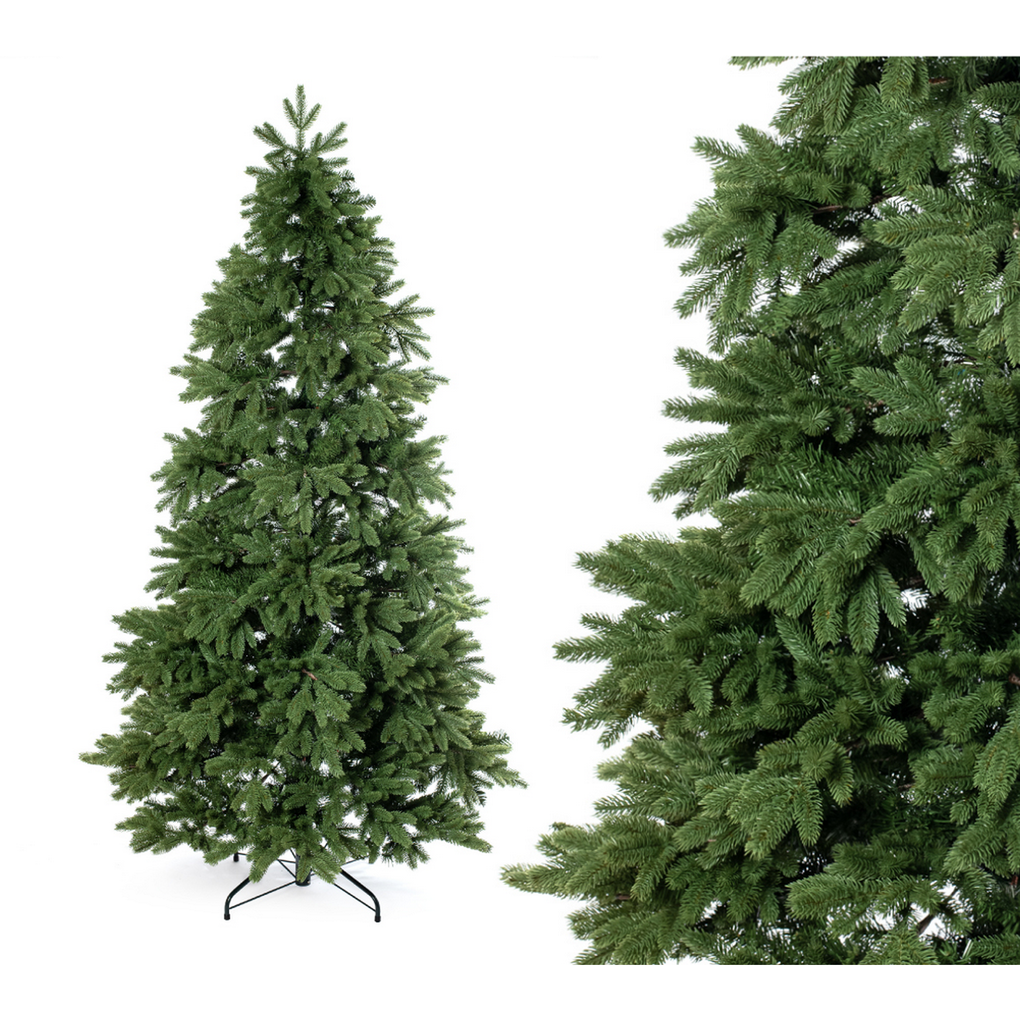 Künstlicher Weihnachtsbaum 'Roswell' Kiefer mit Ständer Ø 142 x 240 cm