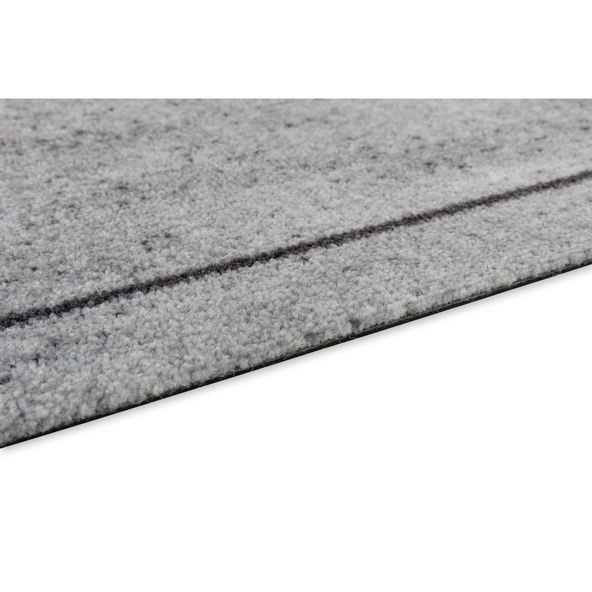 Fussmatte 'Miabella' 66 x 110 cm Melange Rahmen Herz