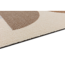 Fussmatte 'Miabella' 66 x 110 cm Kreise beige