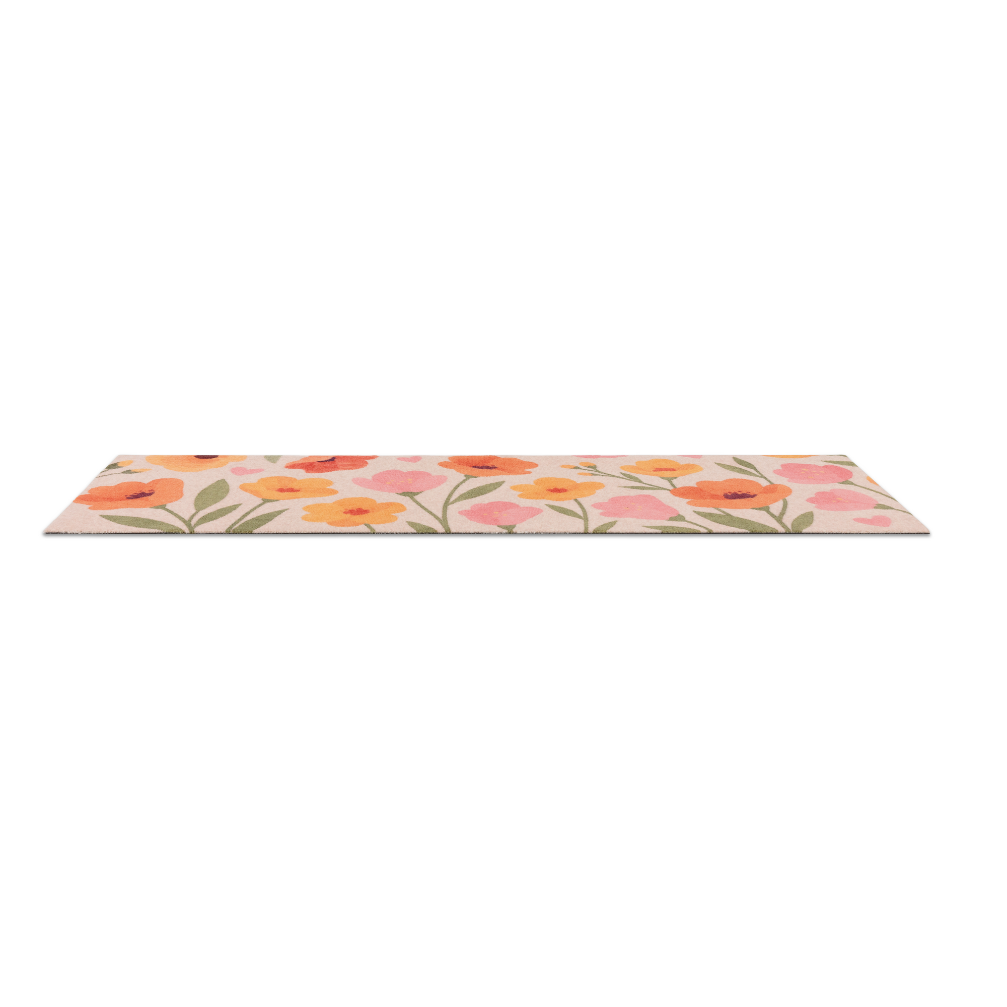 Fussmatte 'Miabella' 50 x 150 cm Welcome Home Blumen