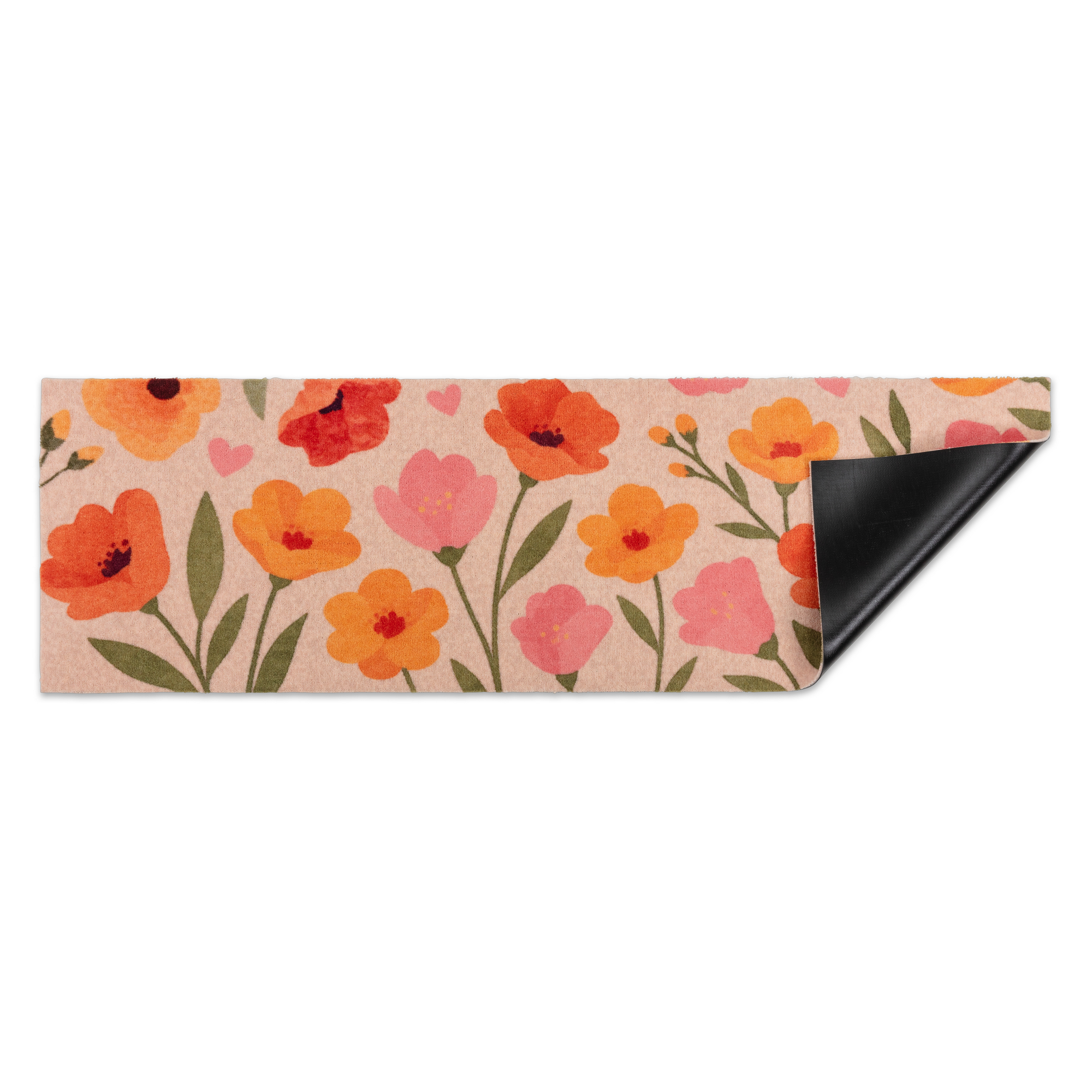 Fussmatte 'Miabella' 50 x 150 cm Welcome Home Blumen