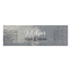 Fussmatte 'Miabella' 50 x 150 cm Kitchen Food&Drink grau