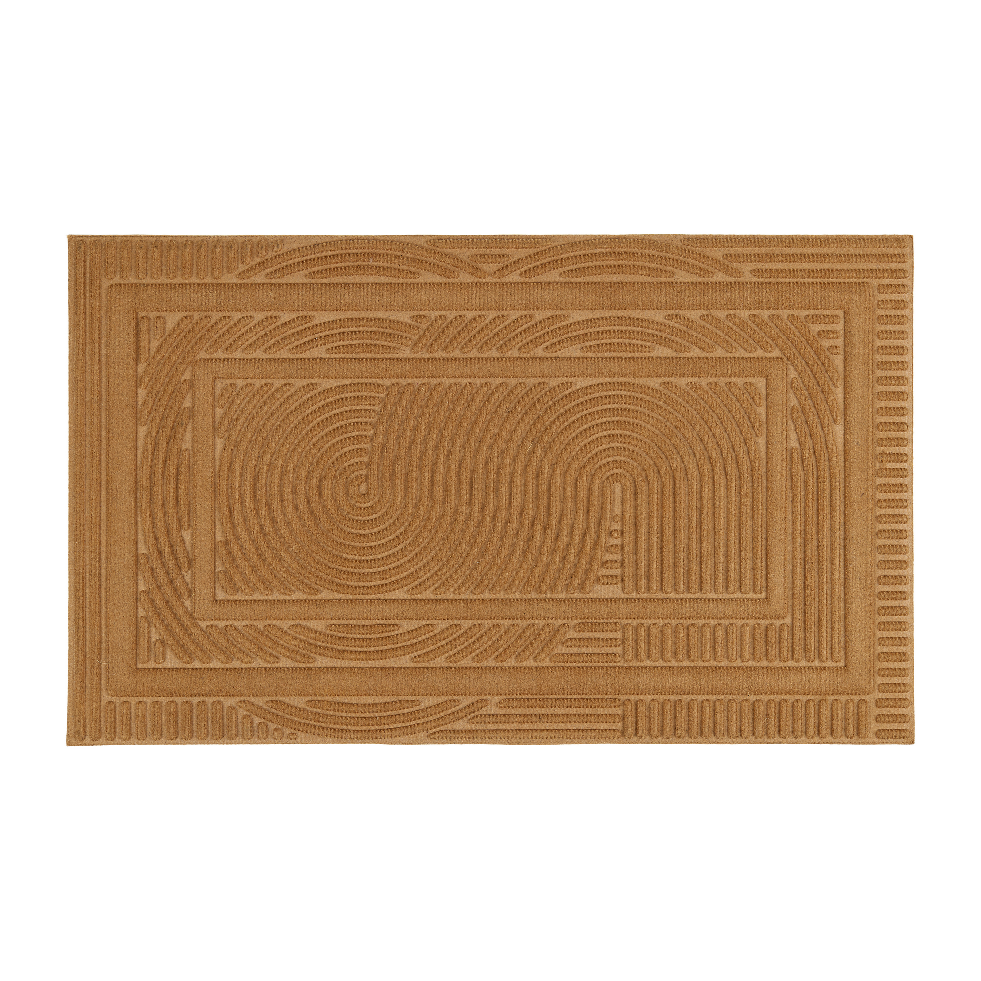 Fußmatte 'Graphic Prom'o ca. 40 x 60 cm loop beige