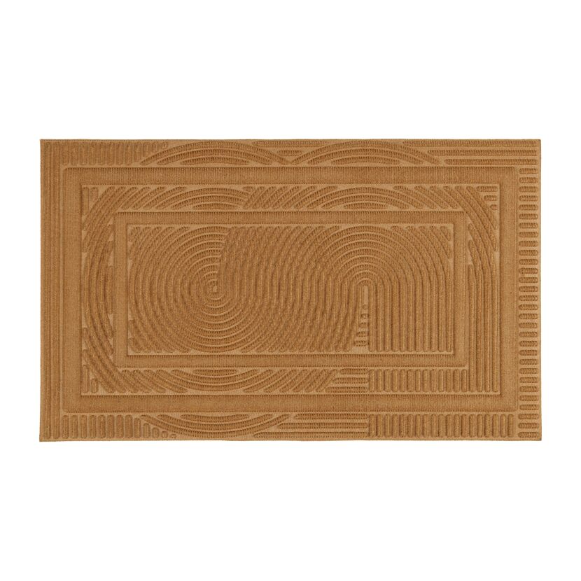 Fußmatte 'Graphic Prom'o ca. 40 x 60 cm loop beige