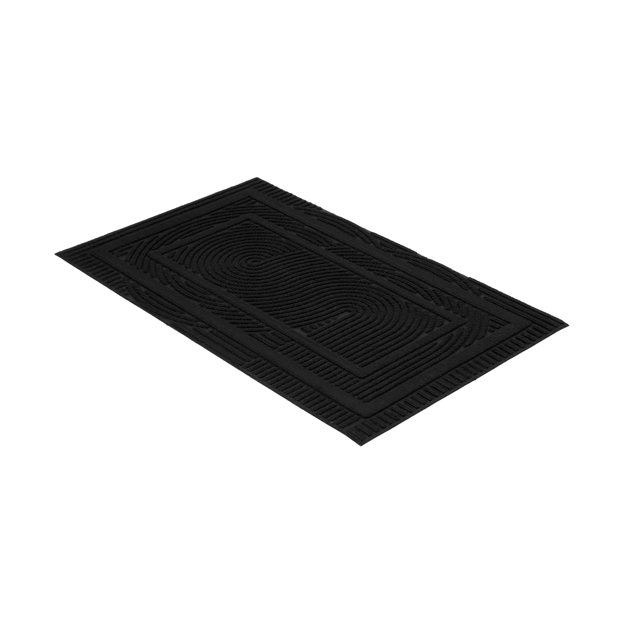 Fußmatte 'Graphic Prom'o ca. 40 x 60 cm loop schwarz